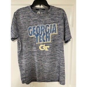 Georgia Tech Yellow Jackets Russell Athletic L Shirt Dri-fit